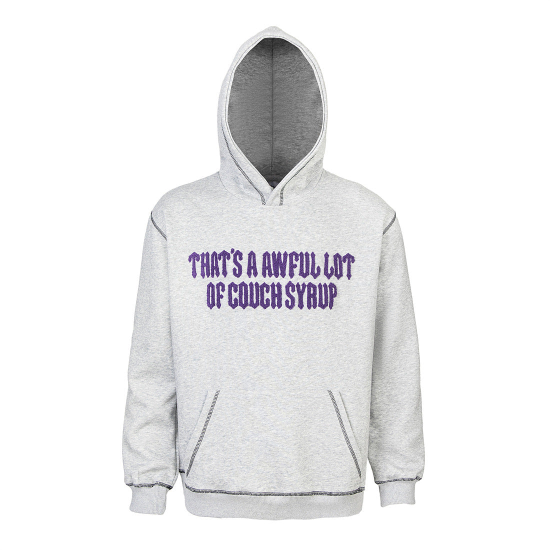 Autumn and winter trendy letter hoodie suit