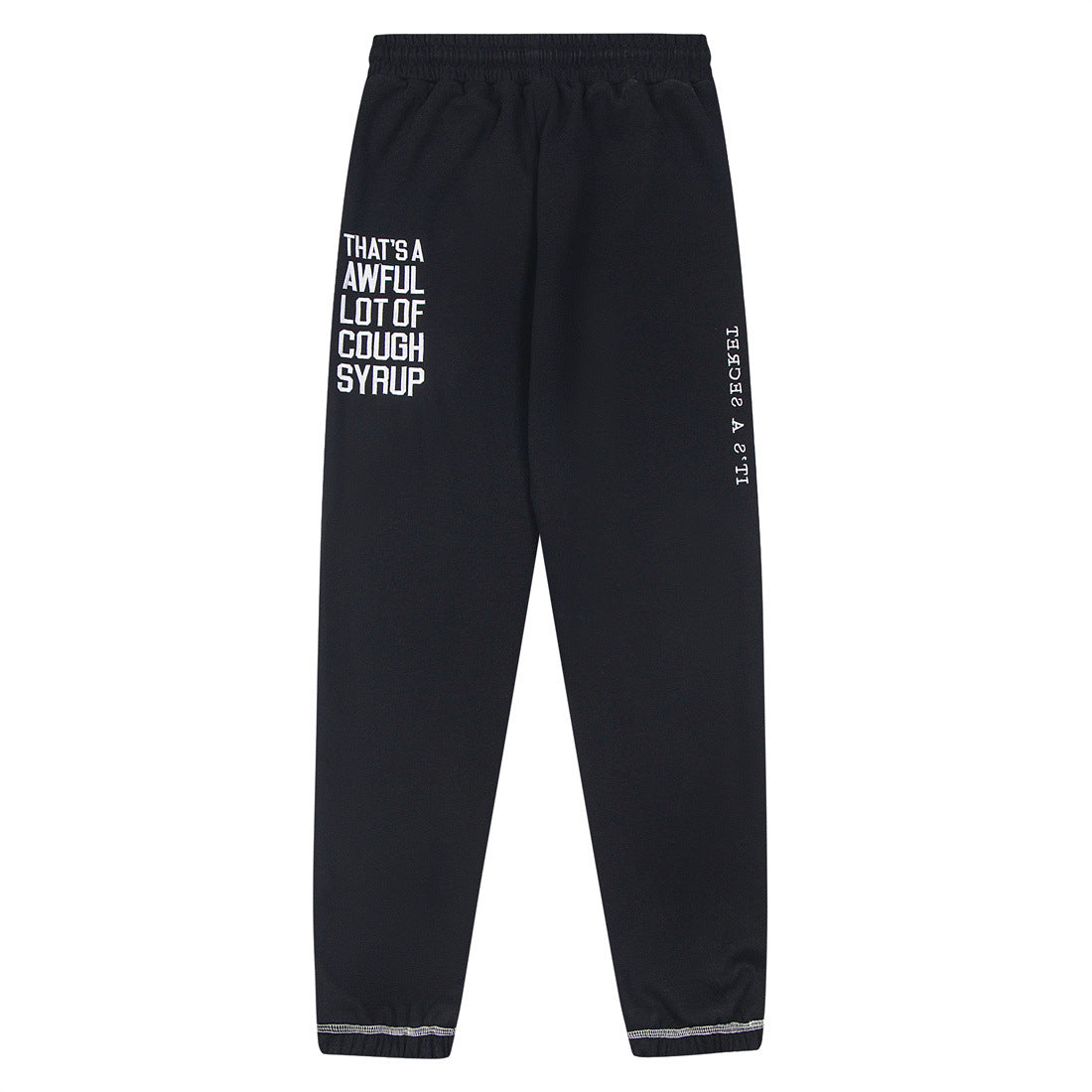 Autumn and winter trendy letter hoodie suit