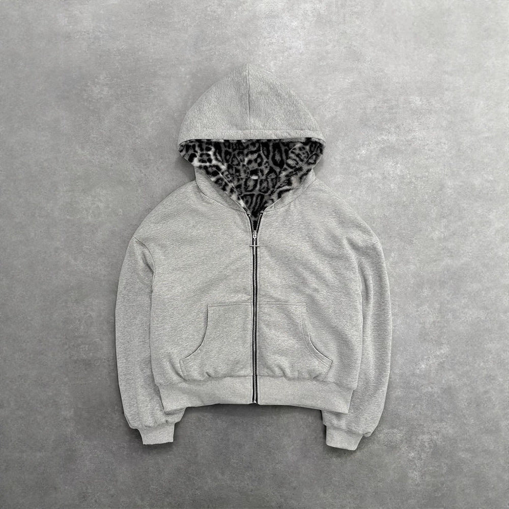 Trend Digital Zipper Sweatshirt