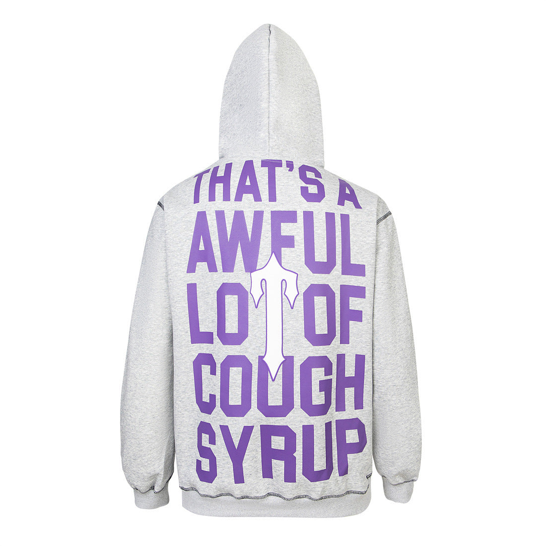 Autumn and winter trendy letter hoodie suit