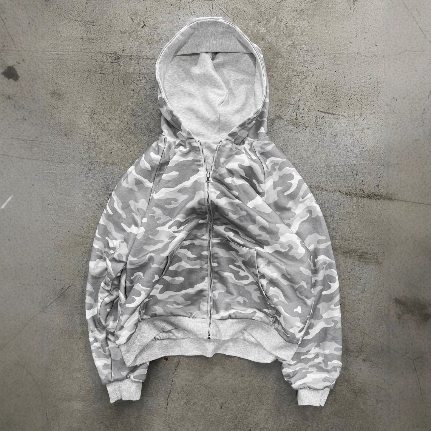 Trend Digital Zipper Sweatshirt