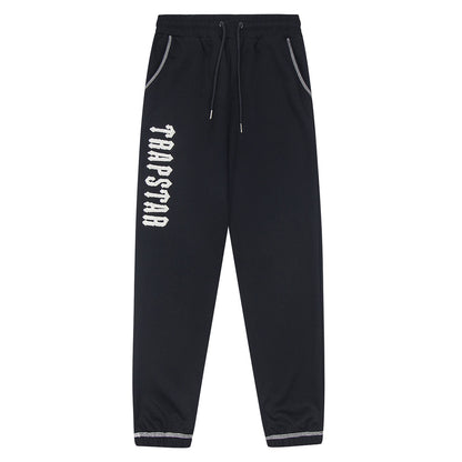 Autumn and winter trendy letter hoodie suit